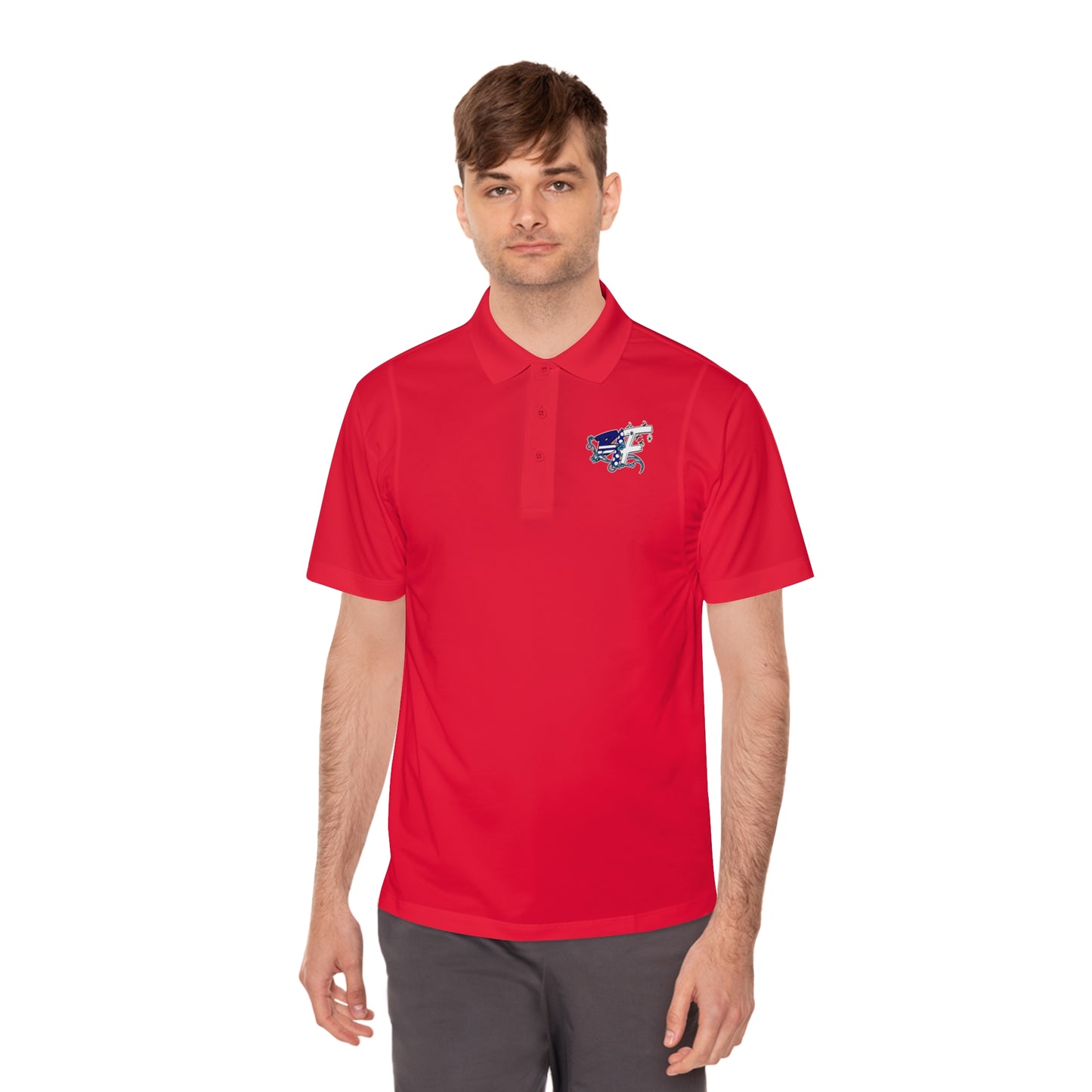 Blk Insct Famili Men's Sport Polo Shirt