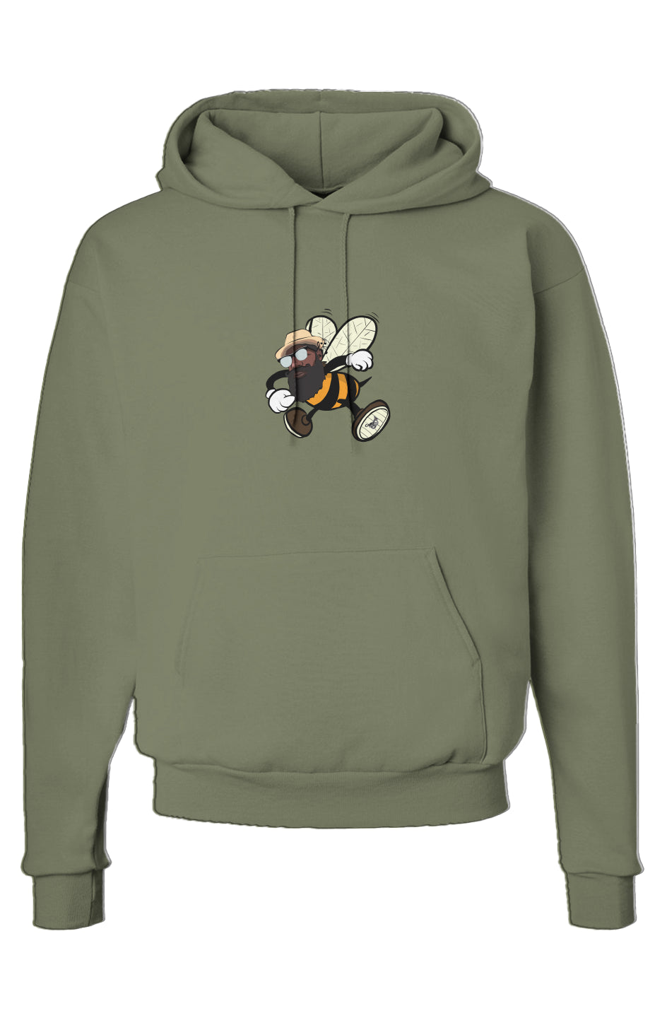 Bee Who U Be Ecosmart Hooded Sweatshirt