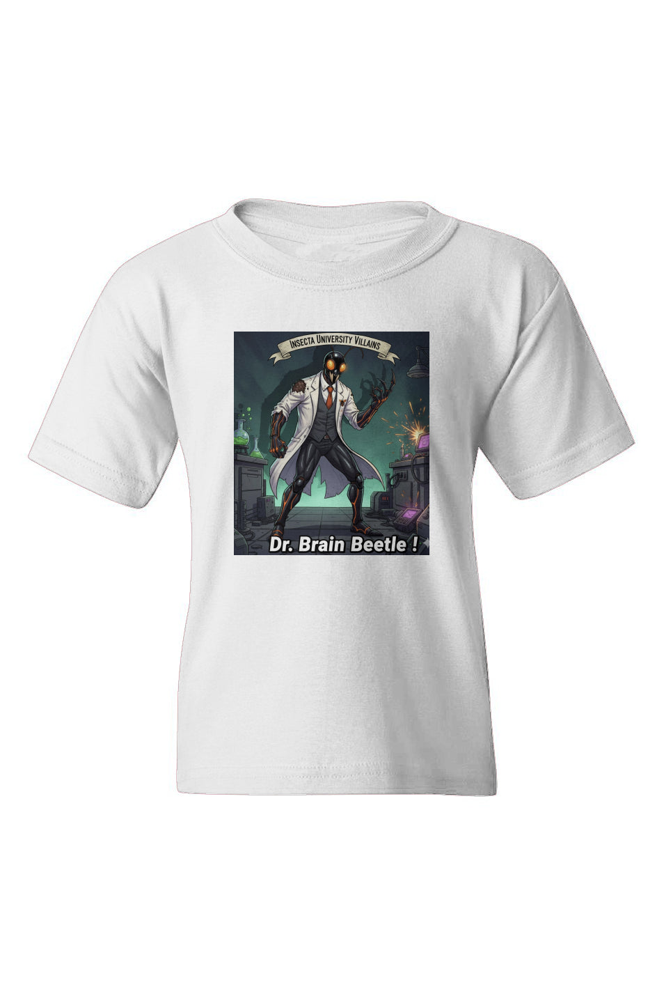 Blk Insct Famili Villans Heavy Cotton Youth T-Shirt