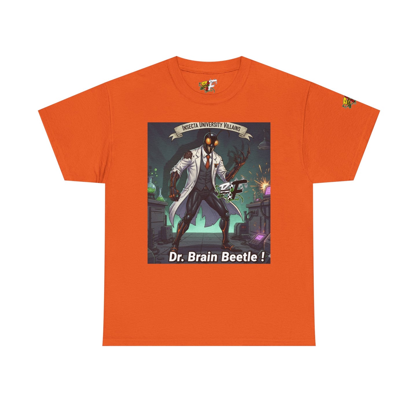 Blk Insct Famili Villains Unisex Heavy Cotton Tee - Graphic Tee for Casual Wear, Fun