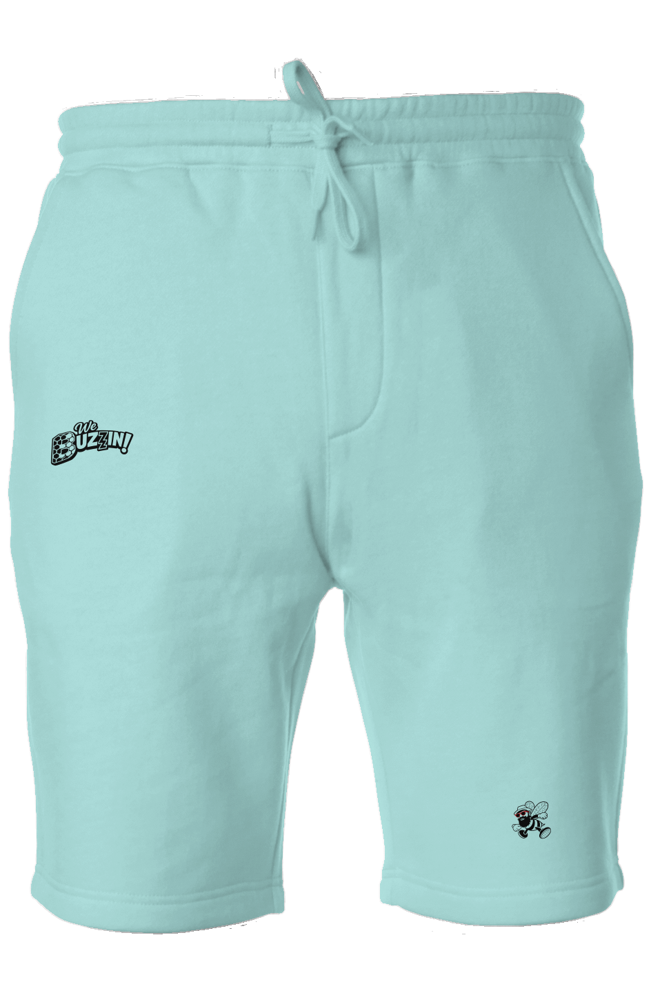 We Buzzin Pigment Dyed Fleece Shorts