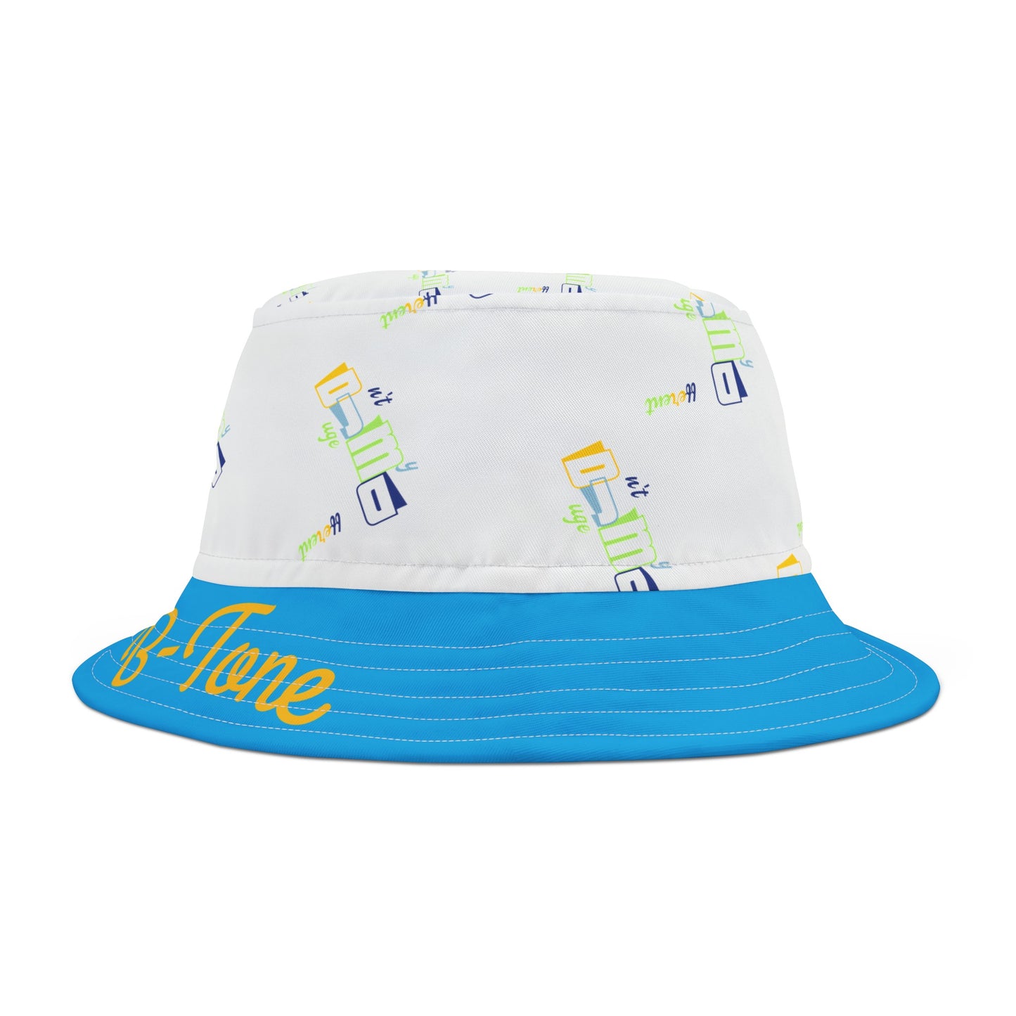 Dnt Juge My Different B-tone Bucket Hat (AOP)