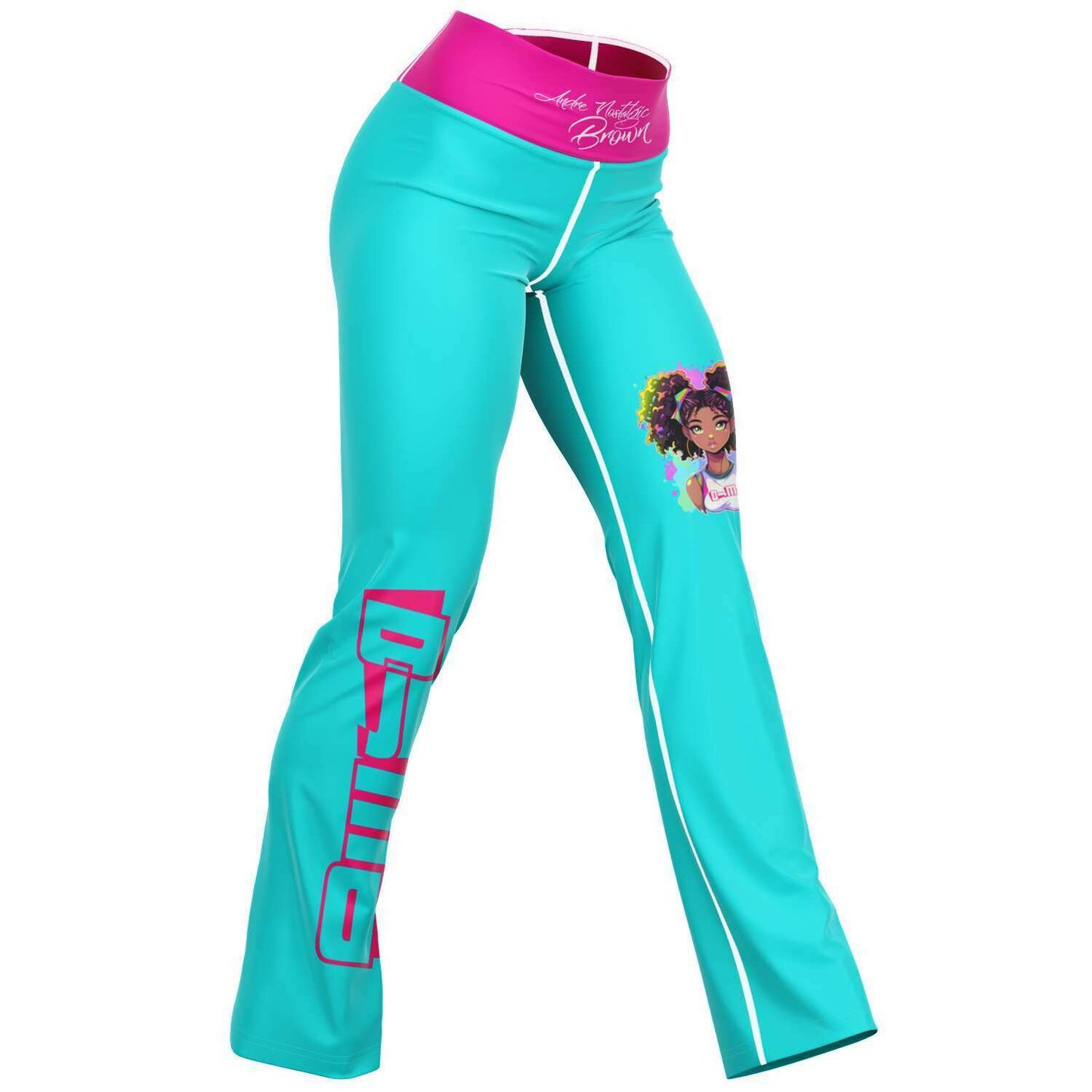 DJMD Flare Leggings - AOP