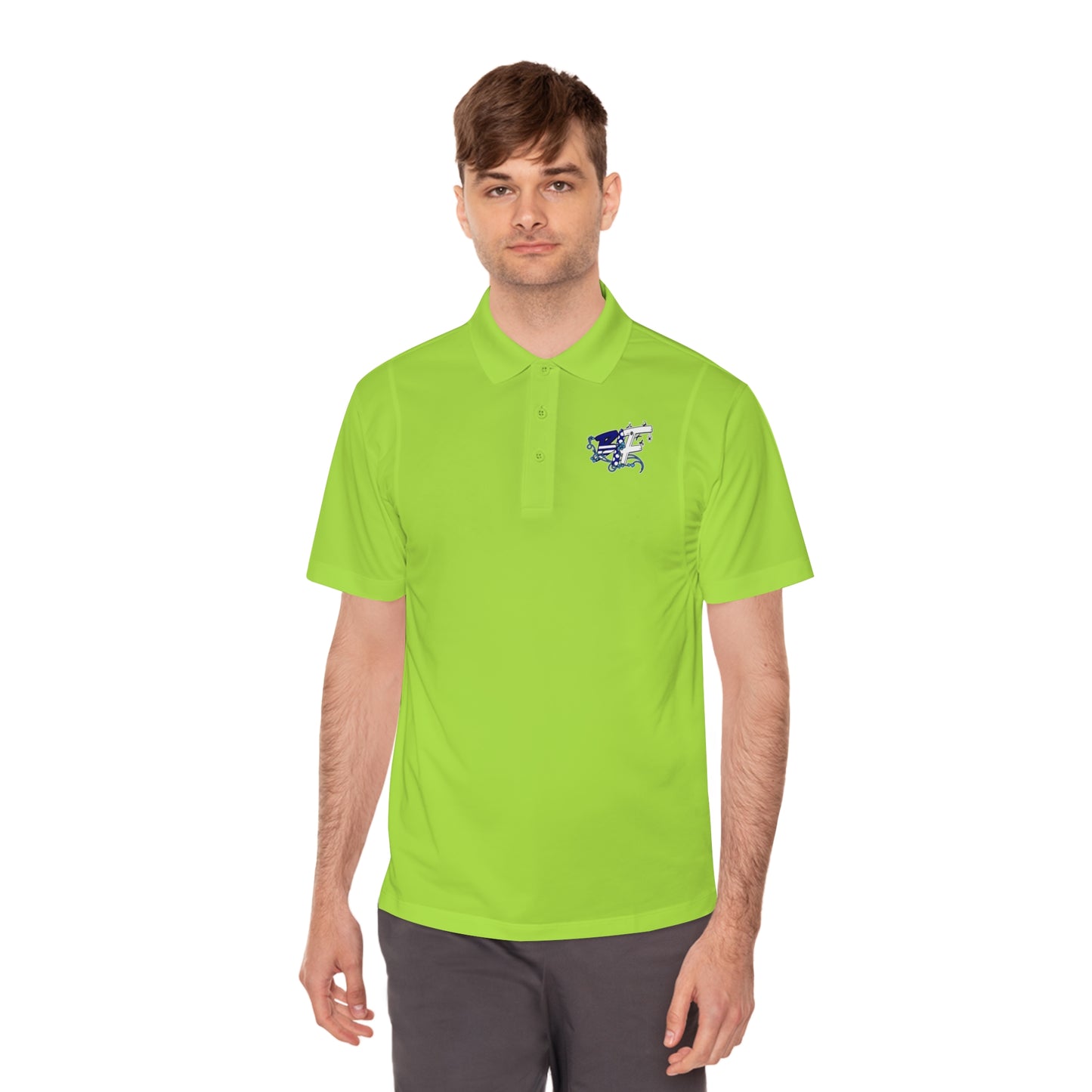 Blk Insct Famili Men's Sport Polo Shirt