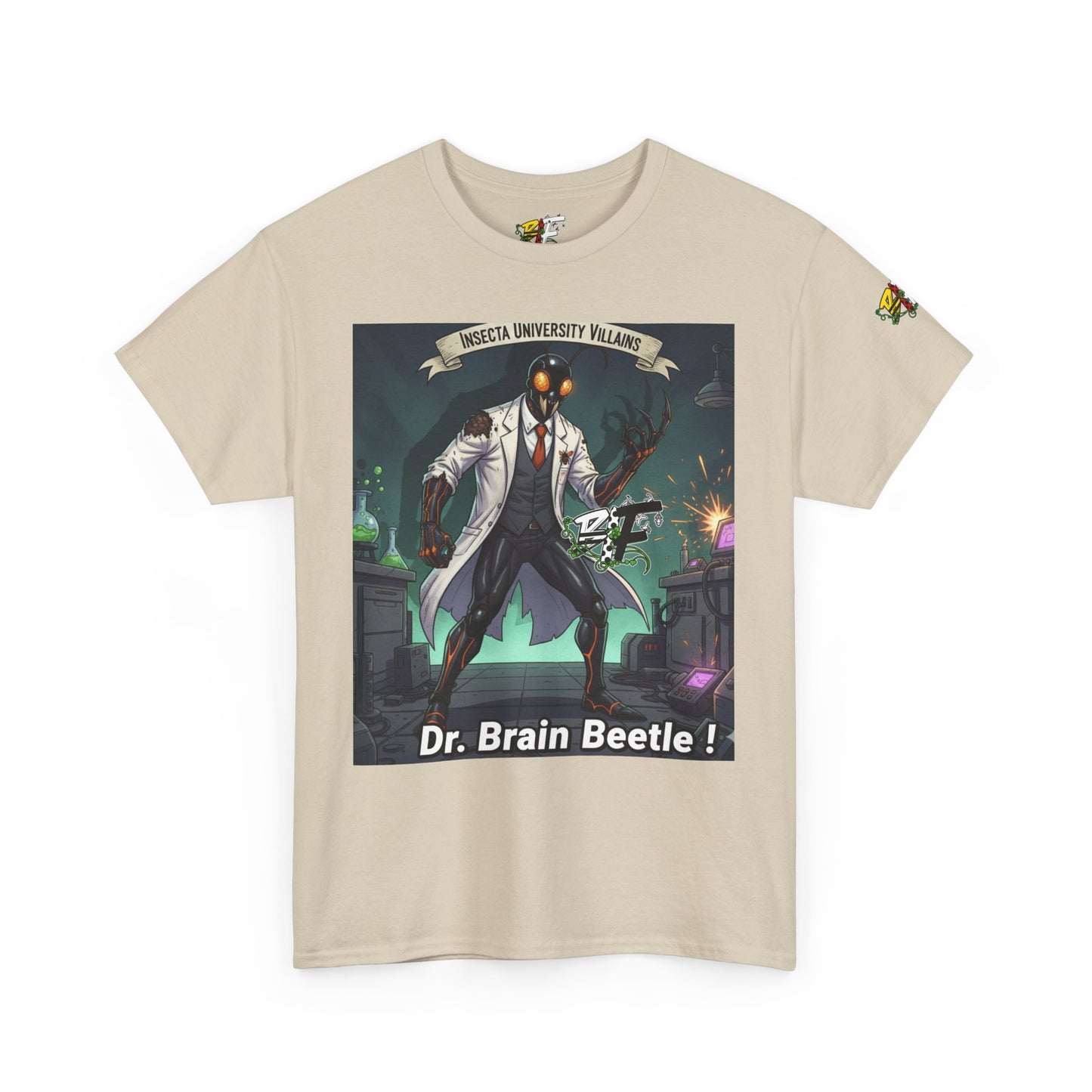 Blk Insct Famili Villains Unisex Heavy Cotton Tee - Graphic Tee for Casual Wear, Fun