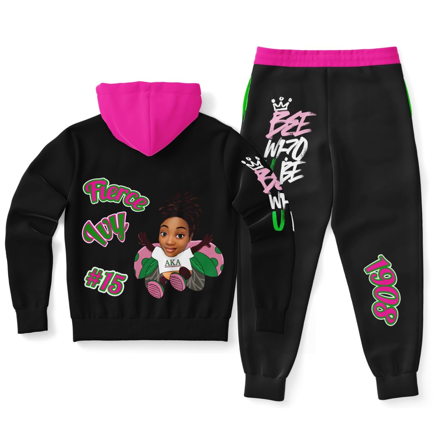 Dnt Juge My Different Athletic Hoodie & Jogger - AOP