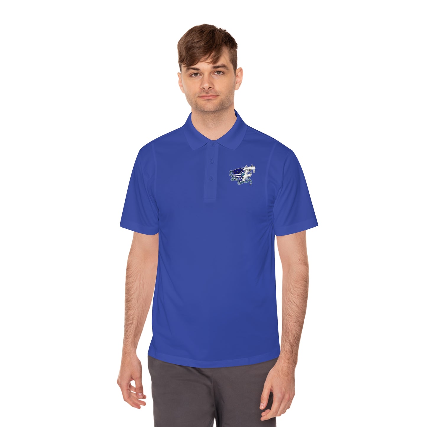 Blk Insct Famili Men's Sport Polo Shirt