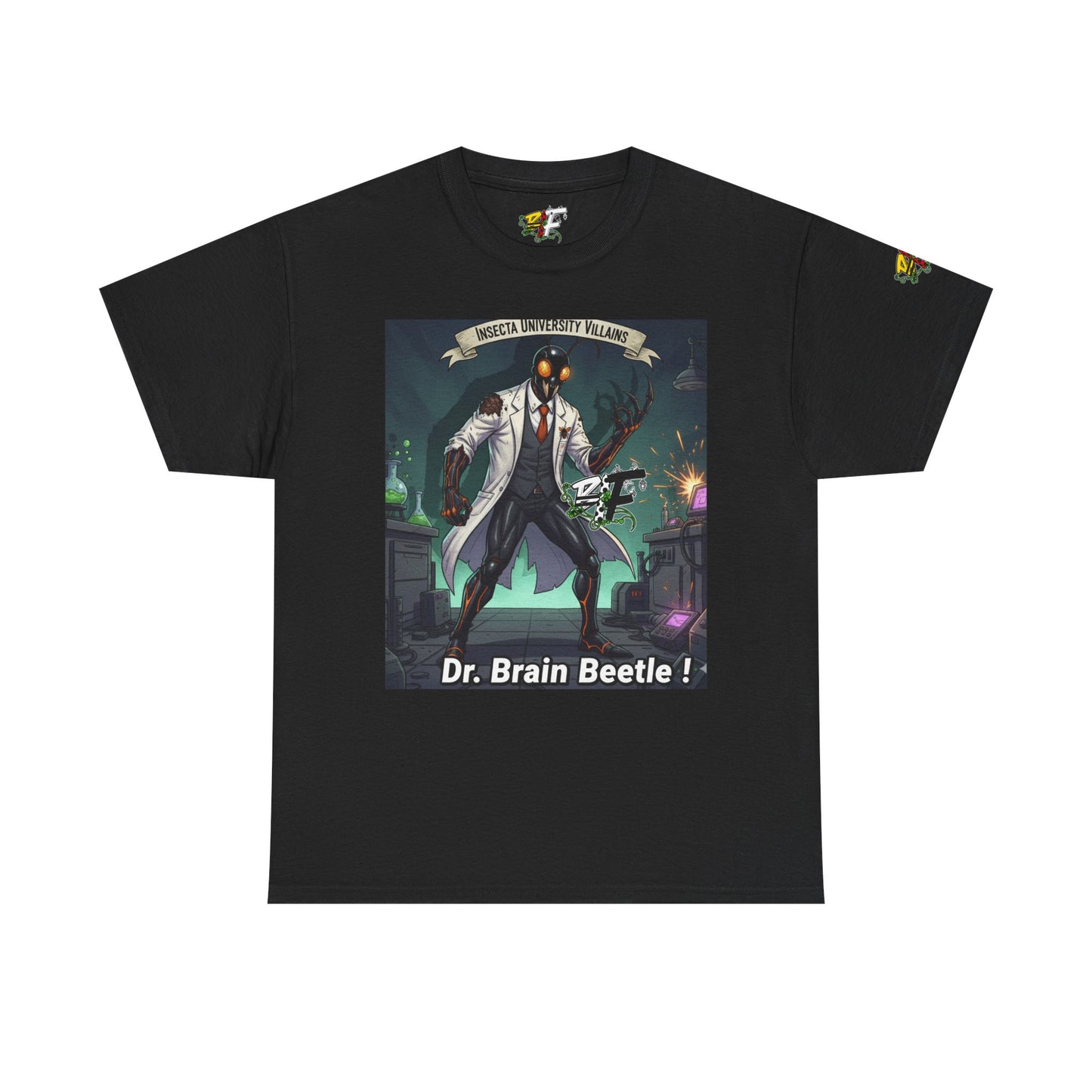 Blk Insct Famili Villains Unisex Heavy Cotton Tee - Graphic Tee for Casual Wear, Fun