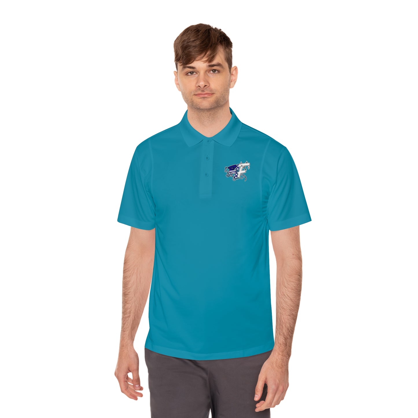 Blk Insct Famili Men's Sport Polo Shirt