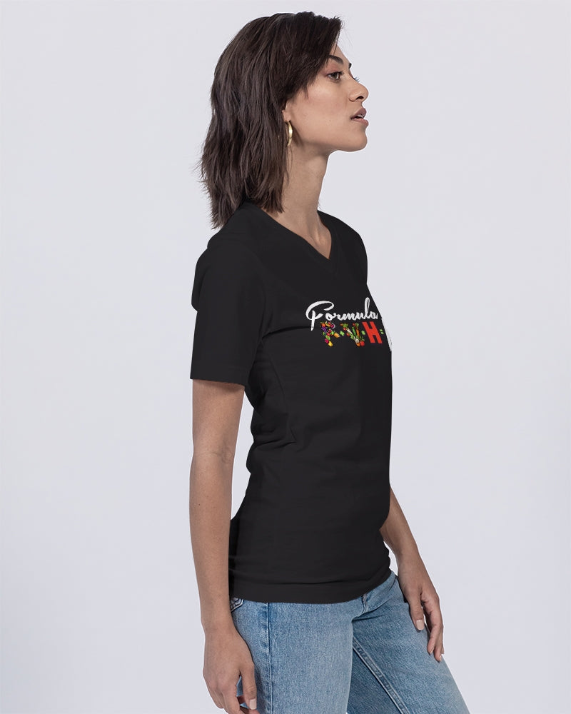 Formula Unisex Jersey V-Neck Tee | Bella + Canvas