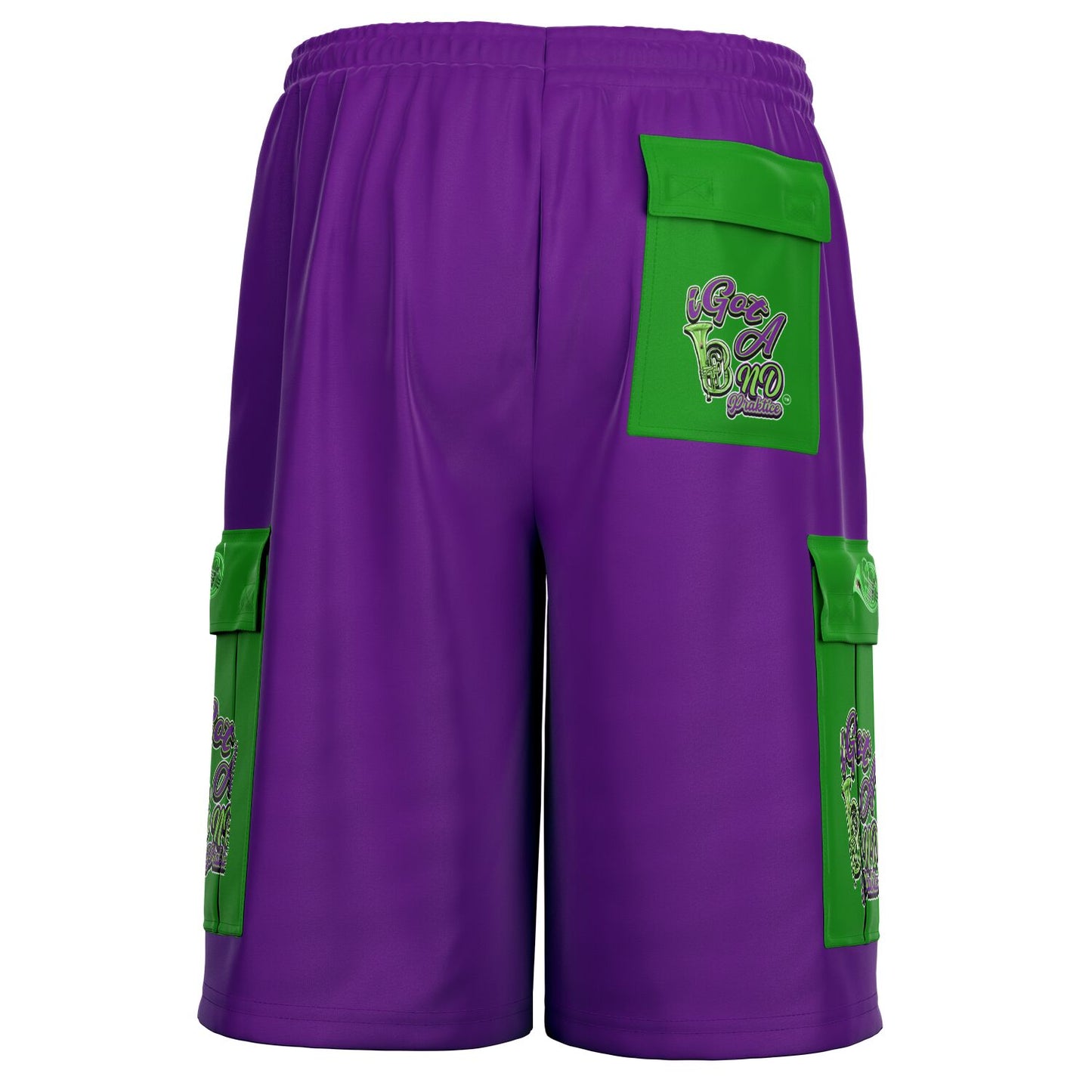 iGot Band Praktice Heavyweight Cargo Shorts - AOP