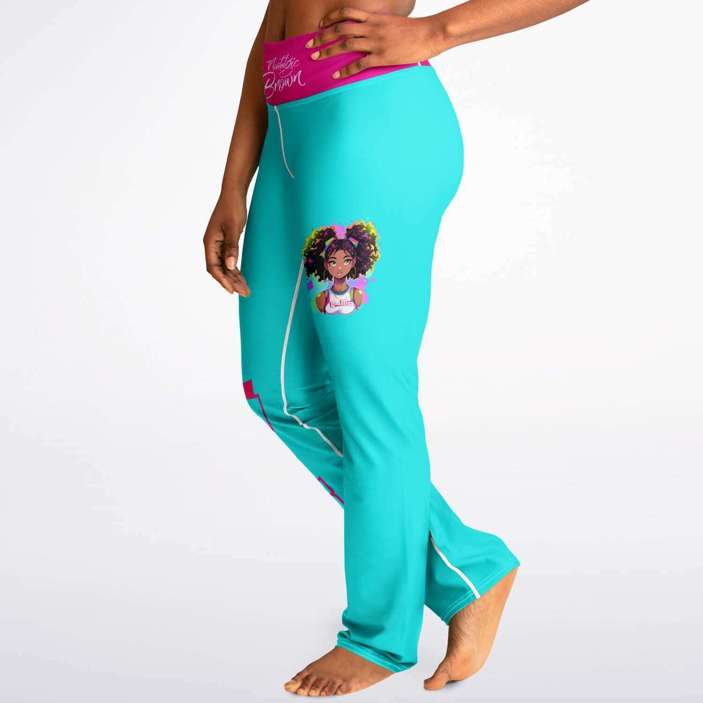 DJMD Flare Leggings - AOP