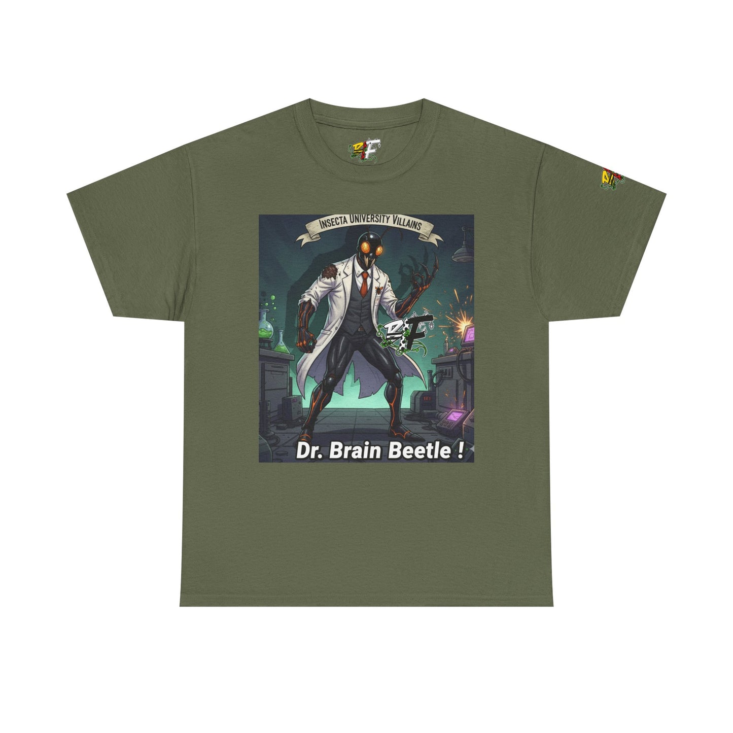 Blk Insct Famili Villains Unisex Heavy Cotton Tee - Graphic Tee for Casual Wear, Fun