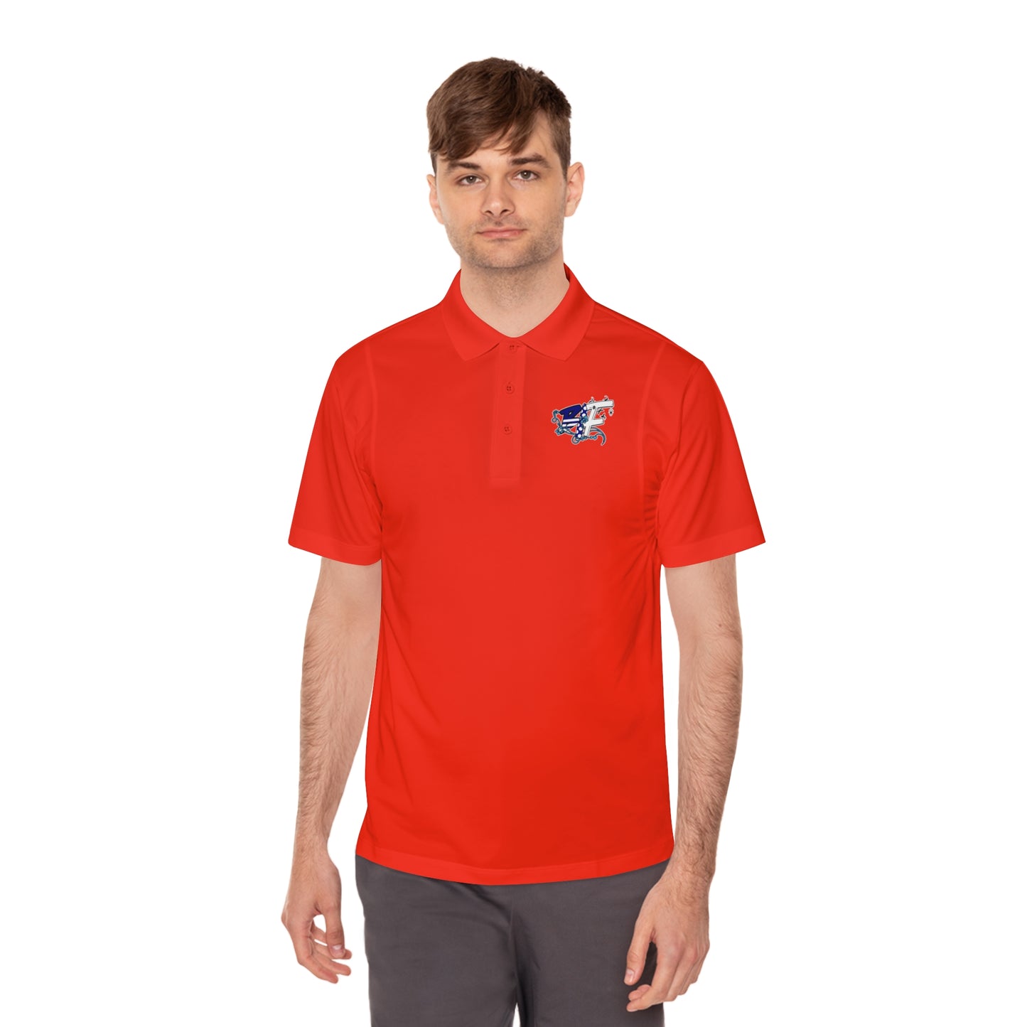 Blk Insct Famili Men's Sport Polo Shirt