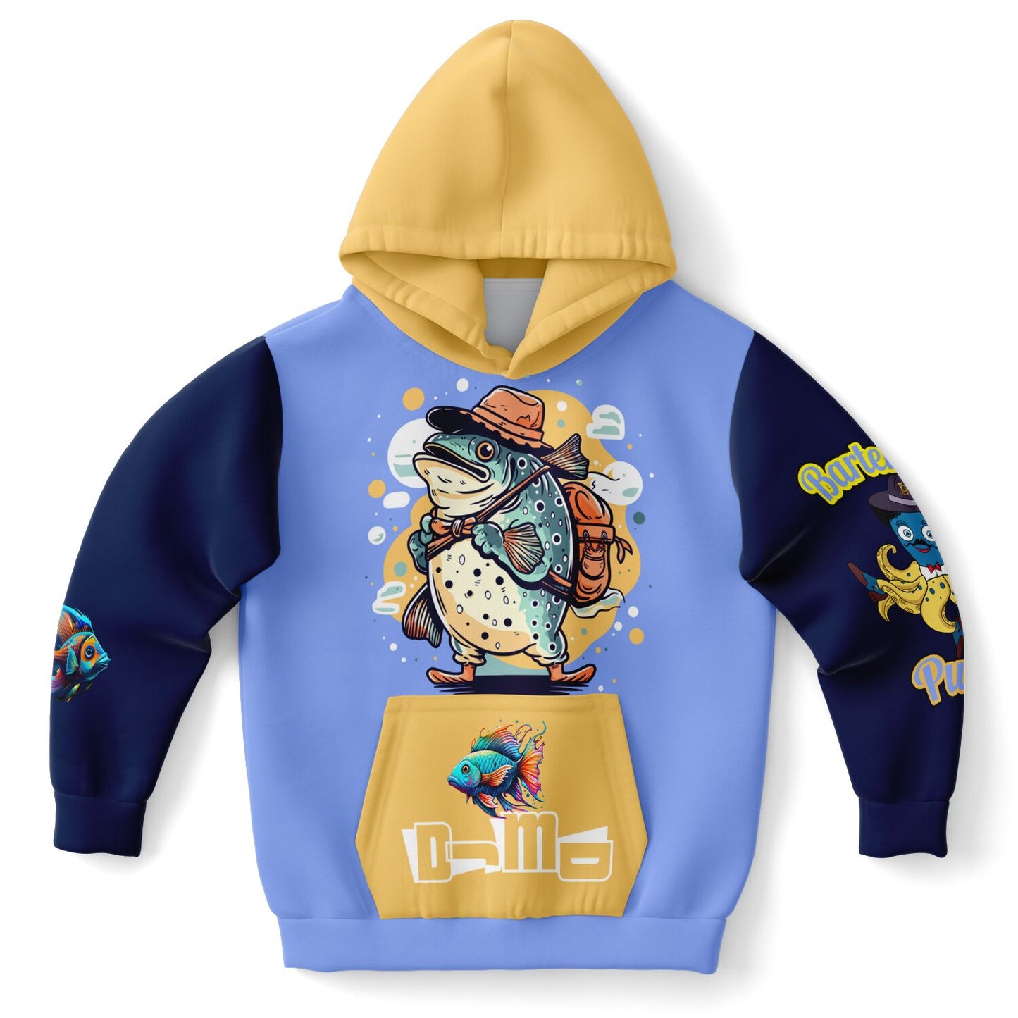 DJMD Fashion Kids Hoodie - AOP