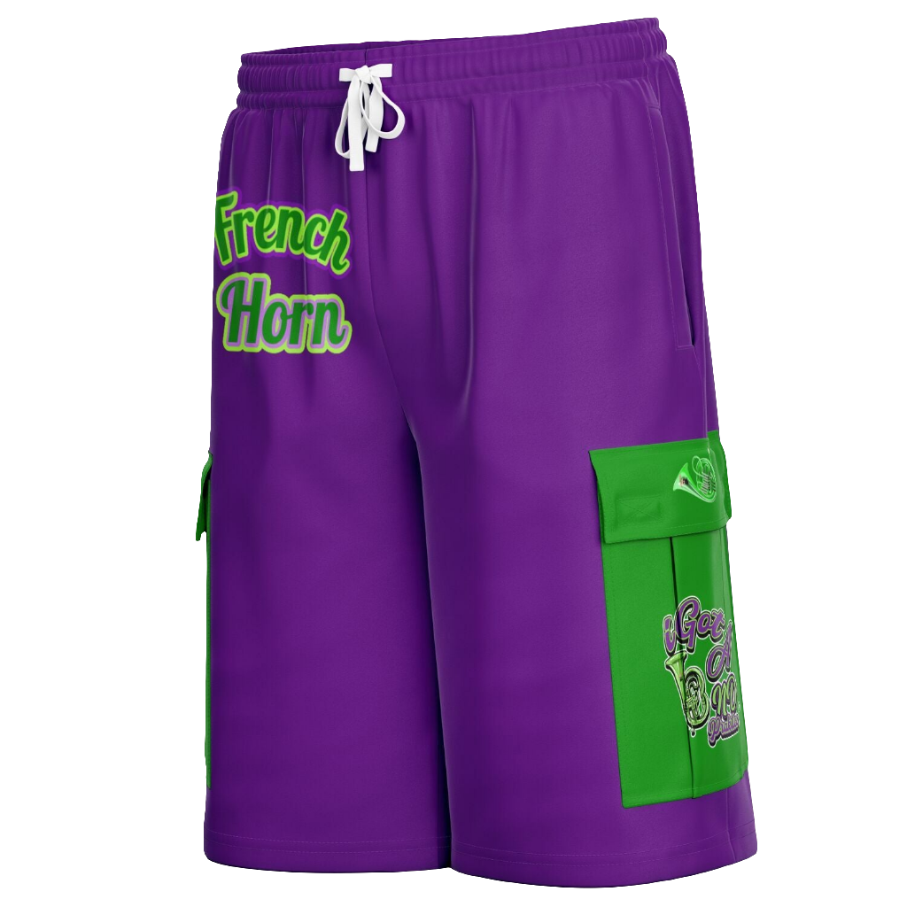 iGot Band Praktice Heavyweight Cargo Shorts - AOP