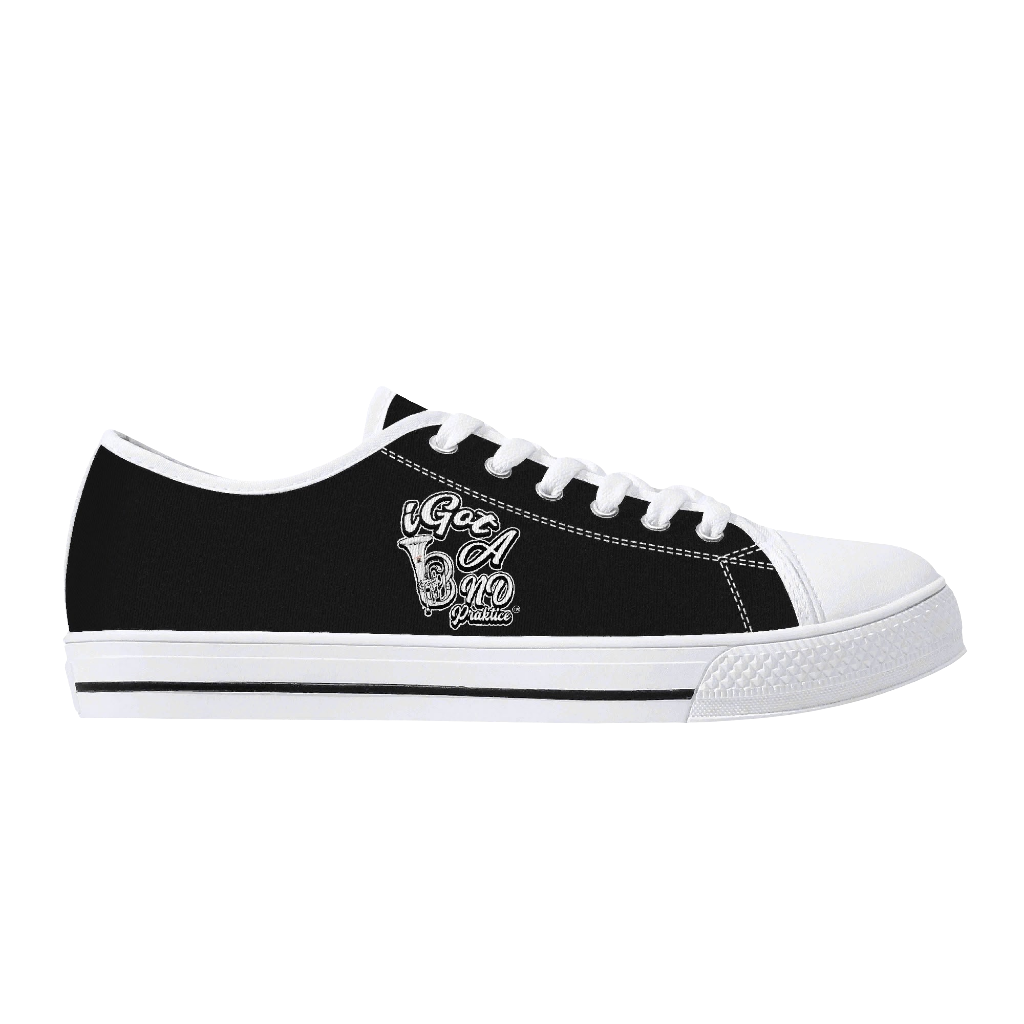 iGot Band Praktice Womens Low Top Canvas Shoes - Customized Tongue