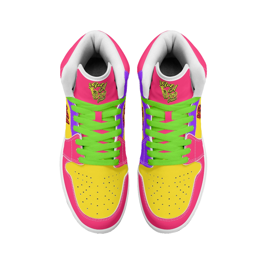iGot Band Praktice Womens Premium PU Leather Sneakers-V2