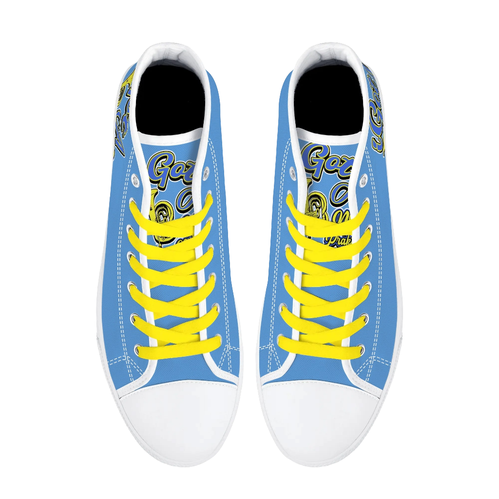 iGot Band Praktice Mens High Top Canvas Shoes - Customized Tongue