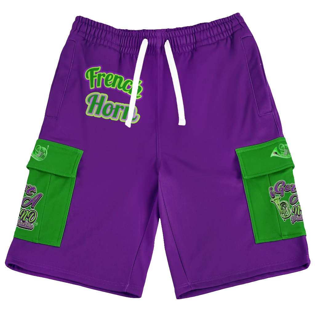 iGot Band Praktice Heavyweight Cargo Shorts - AOP