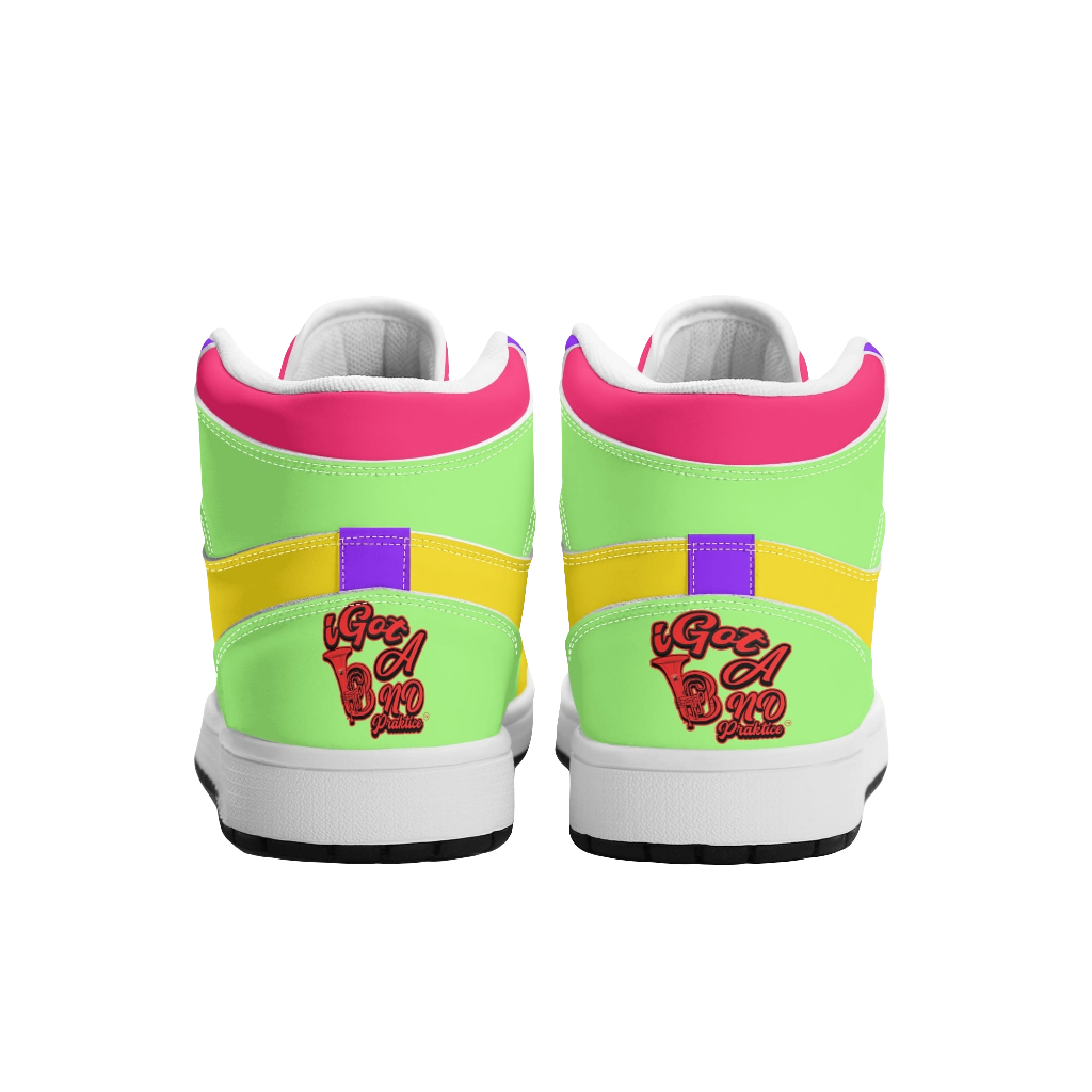 iGot Band Praktice Womens Premium PU Leather Sneakers-V2