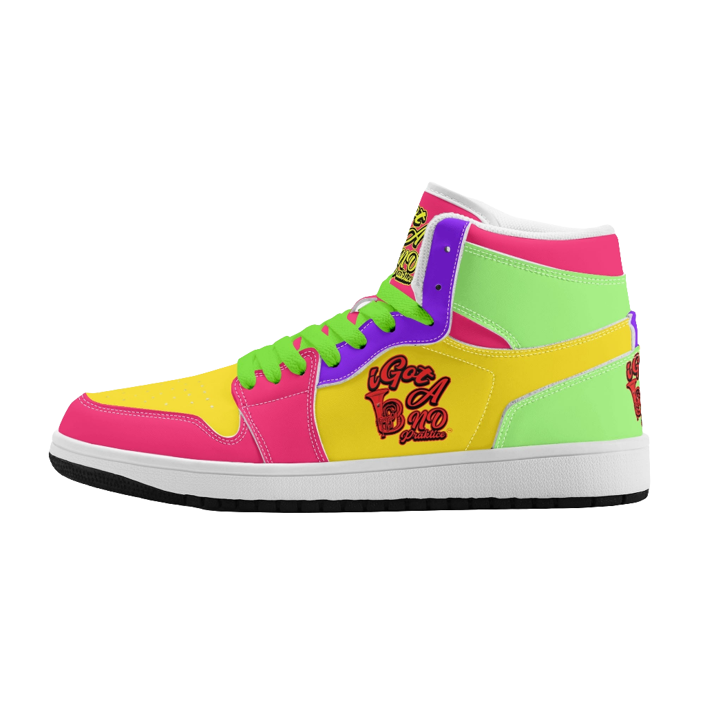iGot Band Praktice Womens Premium PU Leather Sneakers-V2