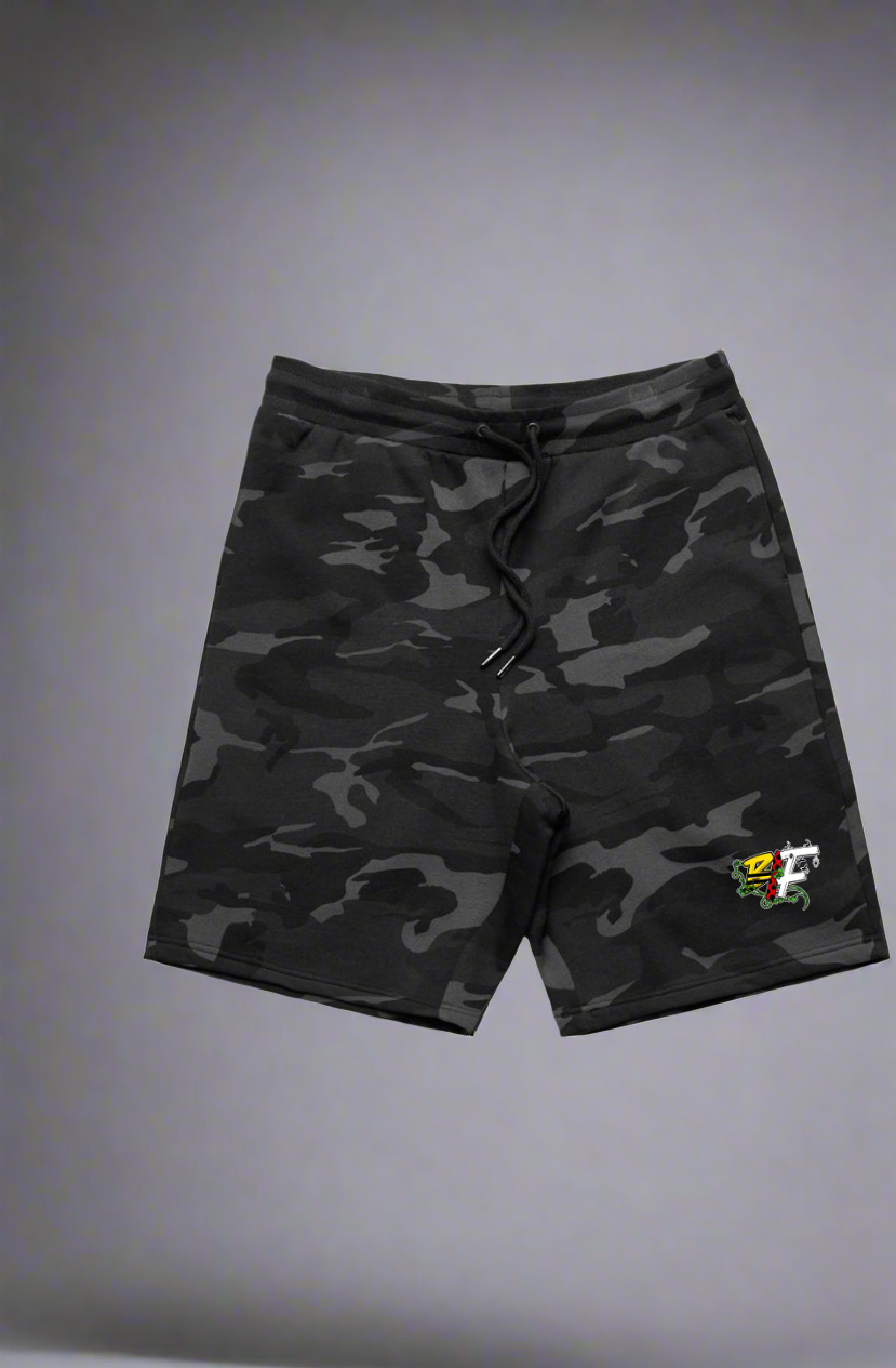 BLK INSCT Famili Men's Stadium Camo Shorts
