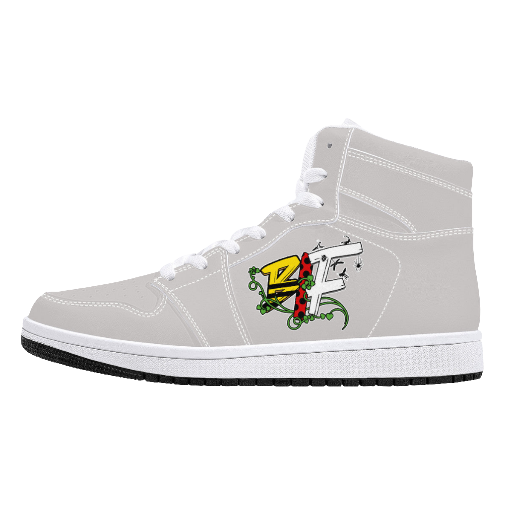 BLK INSCT FAMILI High-Top Sneakers - White/LightGrey