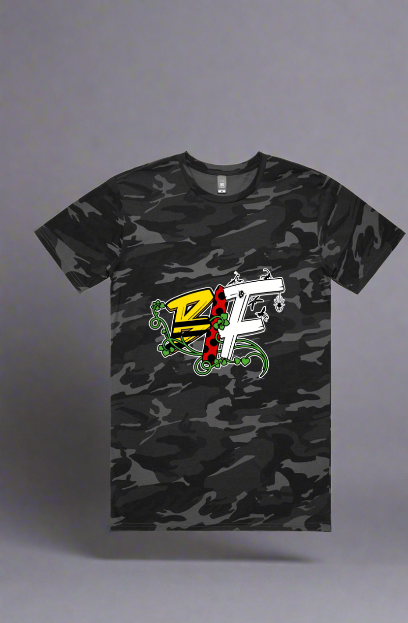 BLK INSCT FAMILI Staple Camo Tee