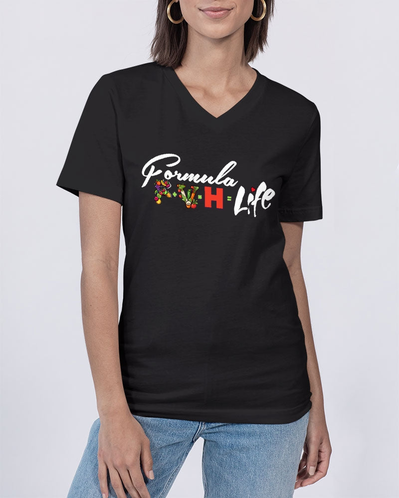 Formula Unisex Jersey V-Neck Tee | Bella + Canvas
