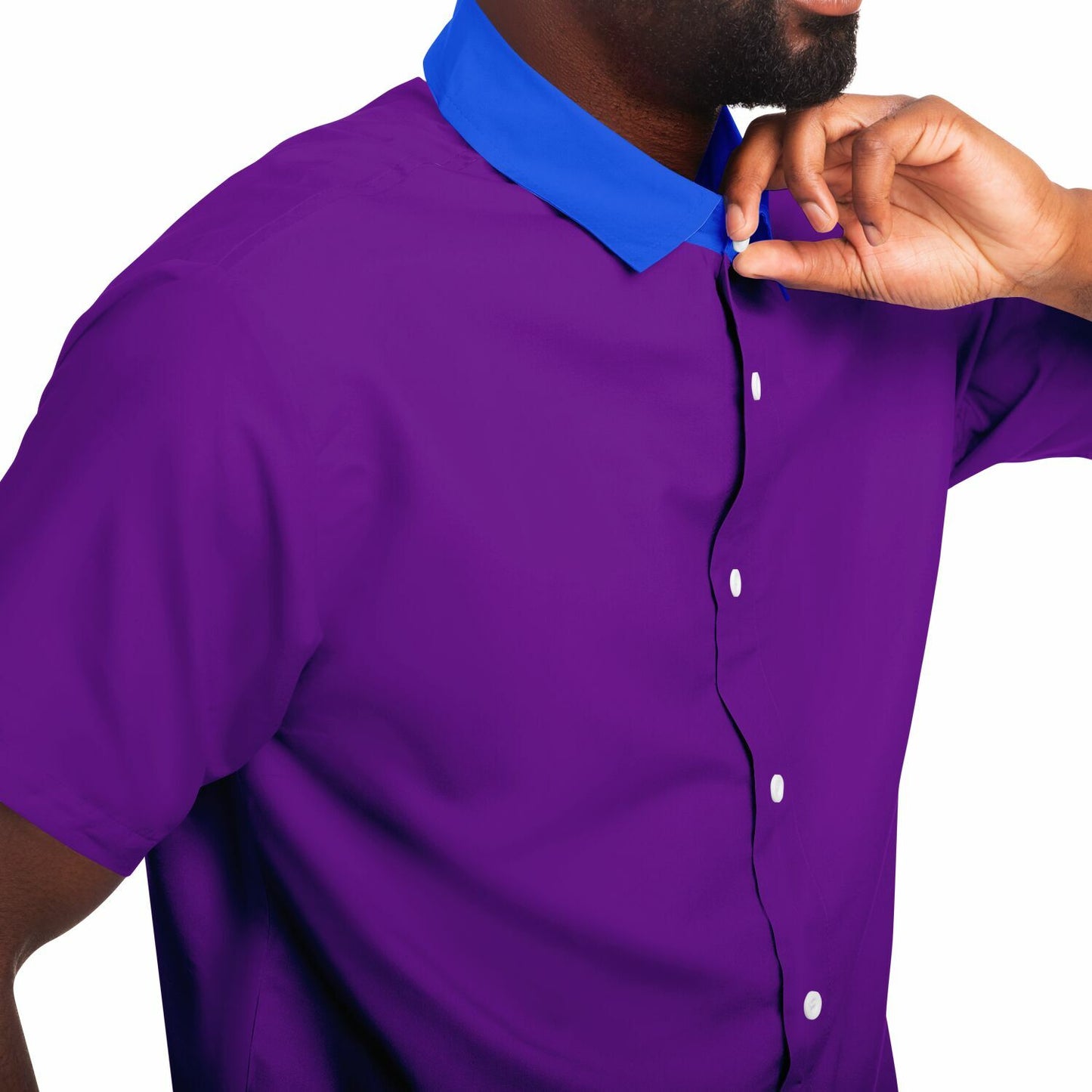 Dnt Juge My Different Short Sleeve Button Down Shirt - AOP