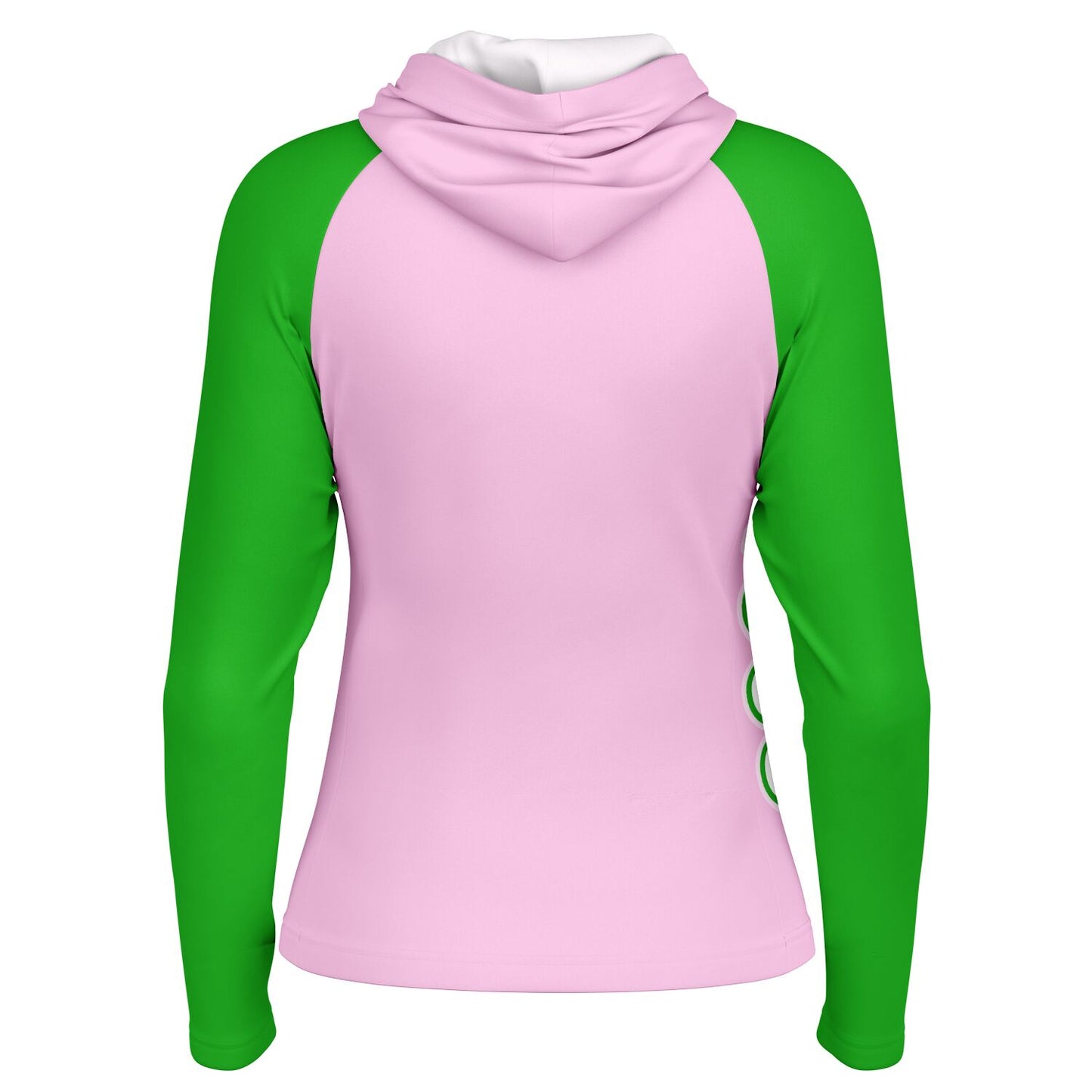 Greek Women's Long Sleeve Hooded Performance Shirt - AOP