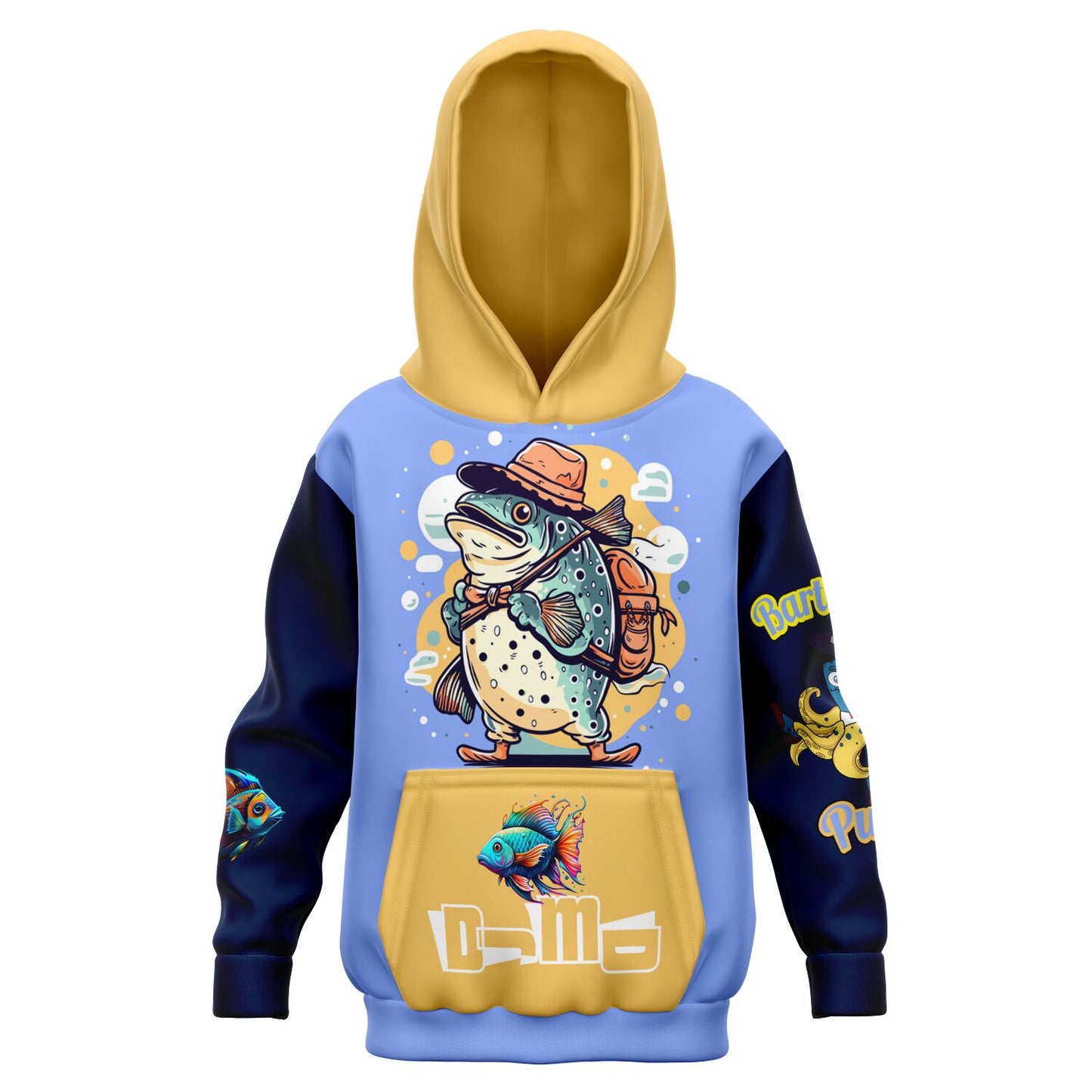 DJMD Fashion Kids Hoodie - AOP