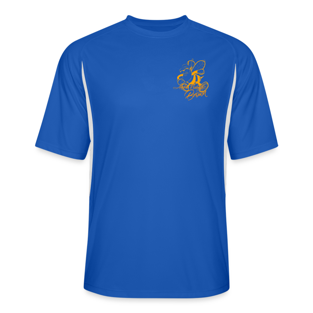 Blk Insct Famili Men’s Cooling Performance Color Blocked Jersey - royal/white