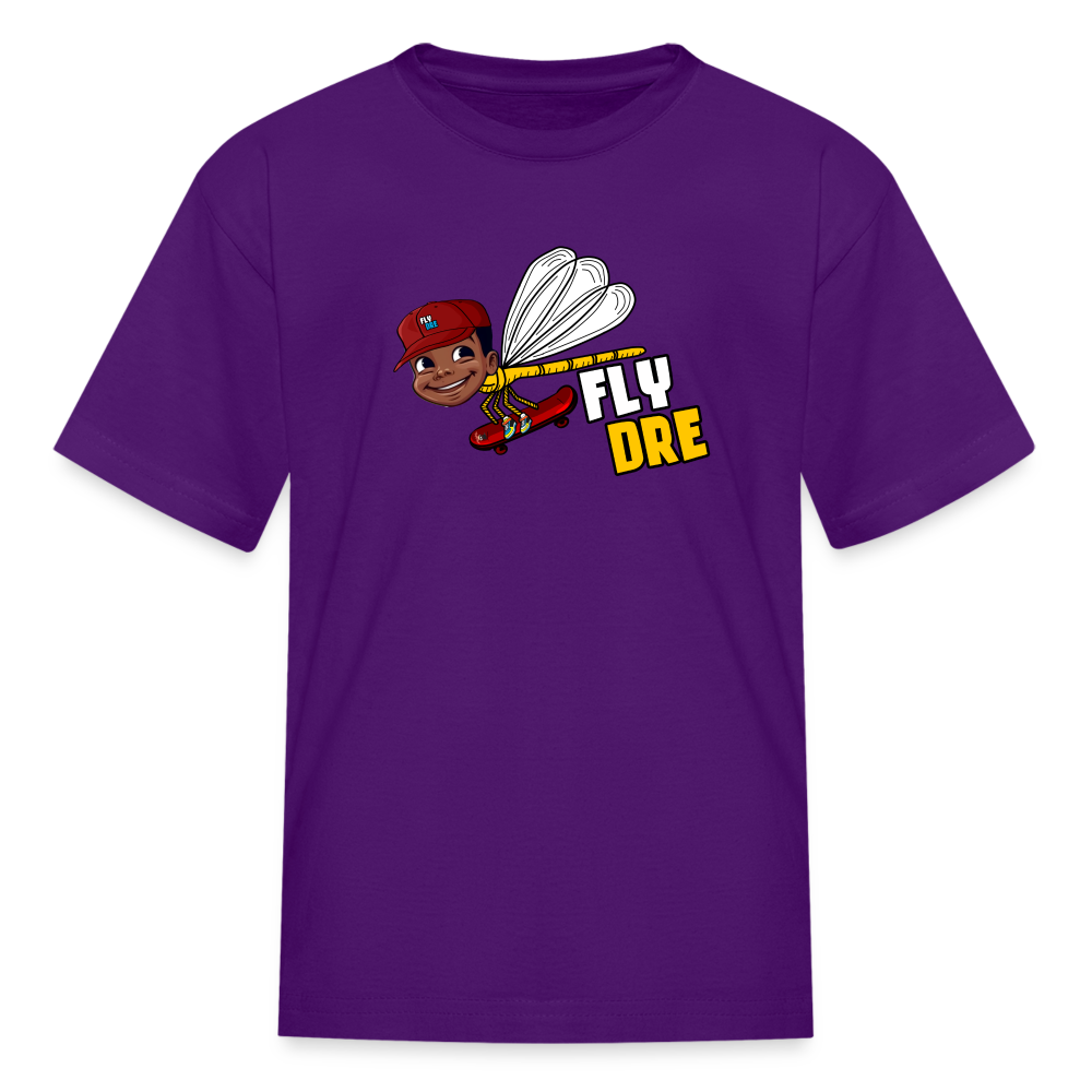 Fly Dre Kids' T-Shirt - purple