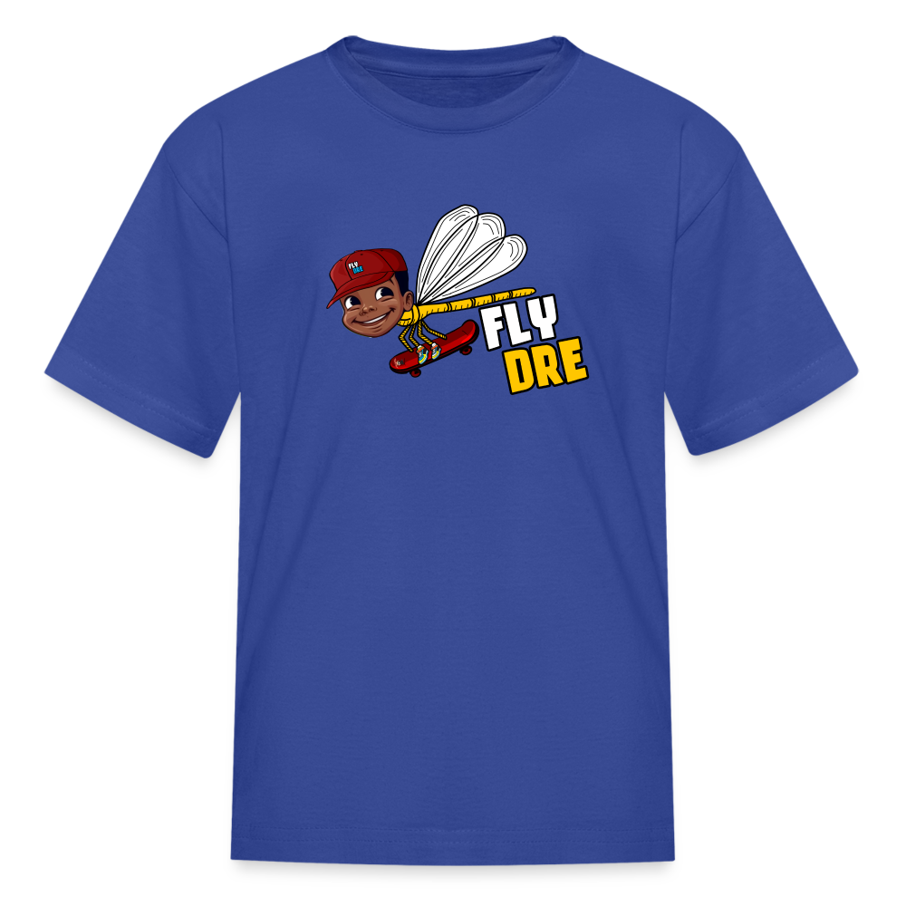 Fly Dre Kids' T-Shirt - royal blue