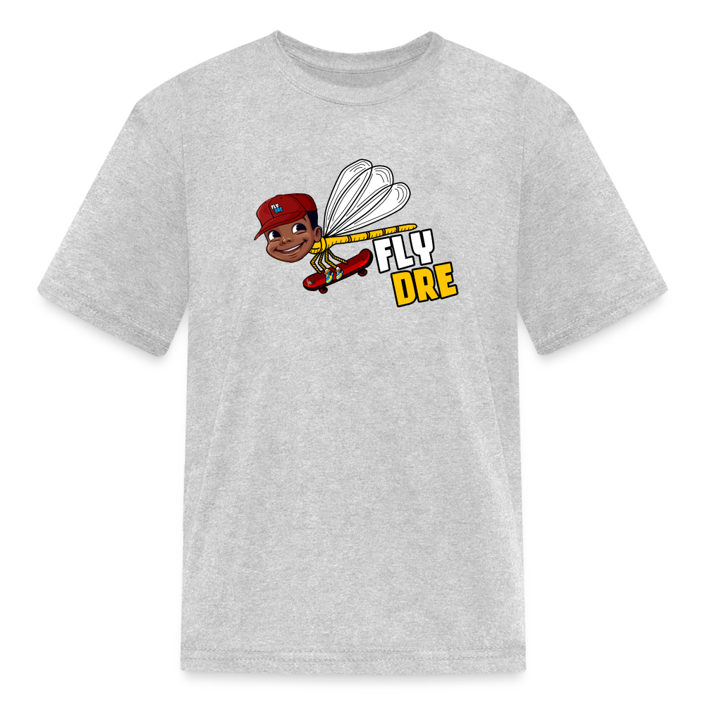 Fly Dre Kids' T-Shirt - heather gray