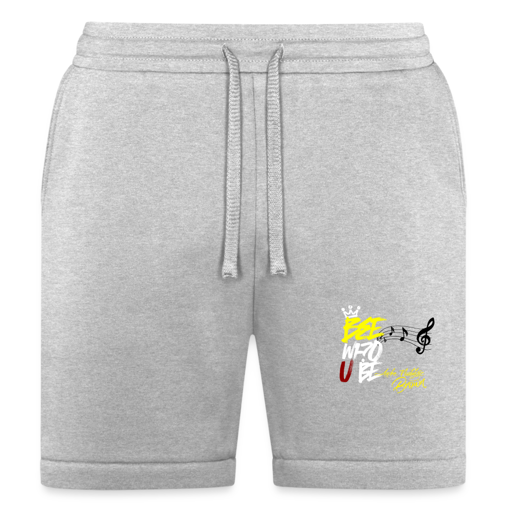 Bee who U Be Bella + Canvas Unisex Short - heather gray