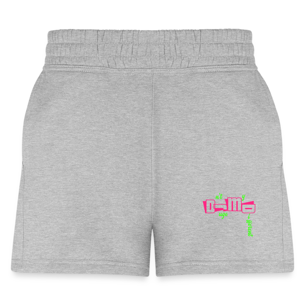 Dnt Juge My Different Women's Jogger Short - heather gray
