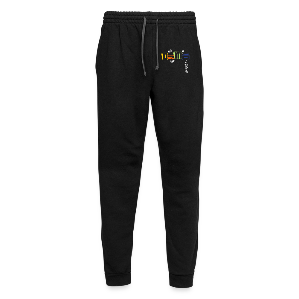 Dnt Juge My Different Unisex Joggers - black/asphalt
