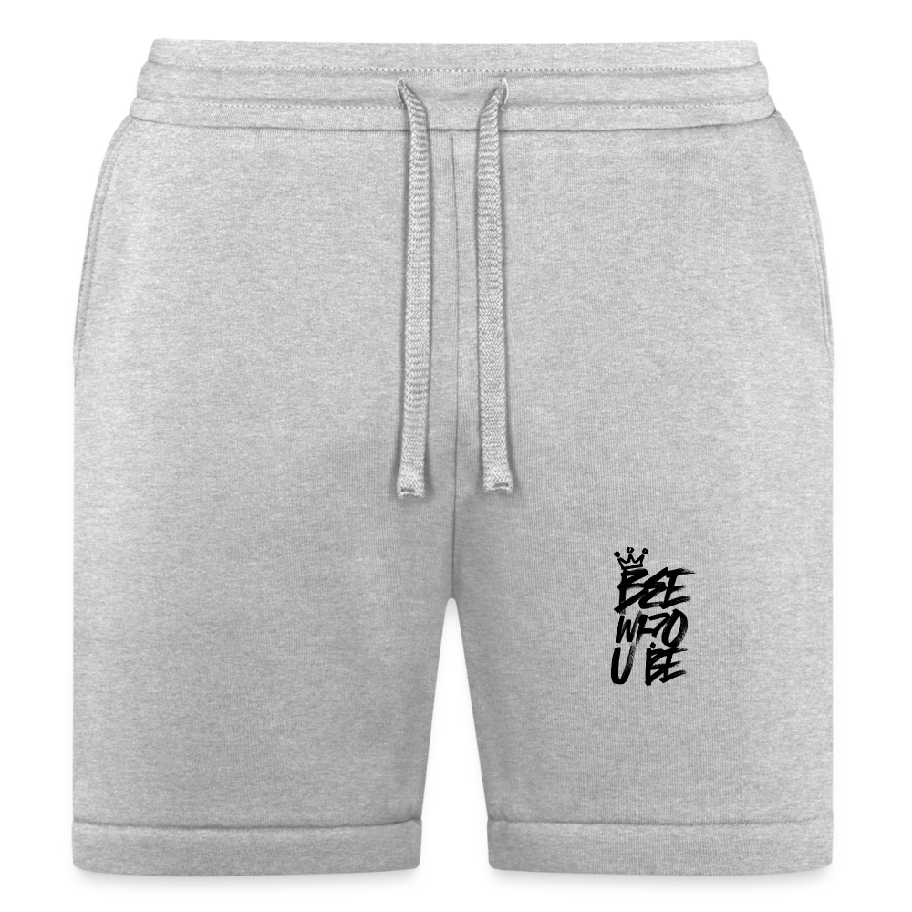 Bee Who U Be Bella + Canvas Unisex Short - heather gray