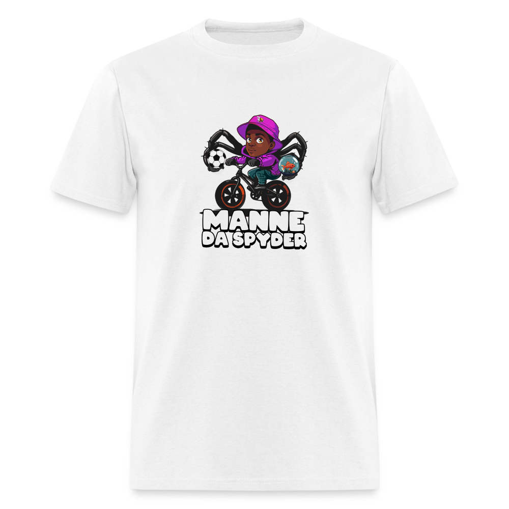 Manne Da Spyder Unisex Classic T-Shirt - white