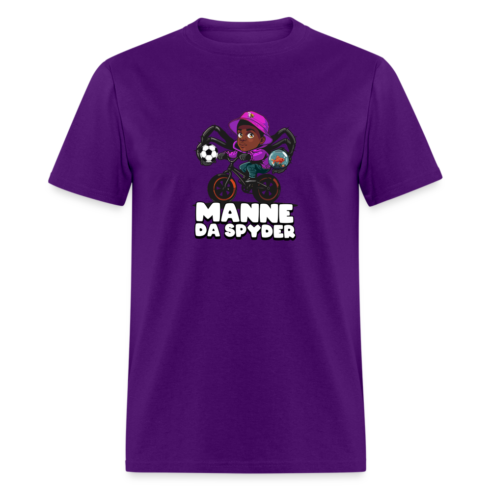 Manne Da Spyder Unisex Classic T-Shirt - purple