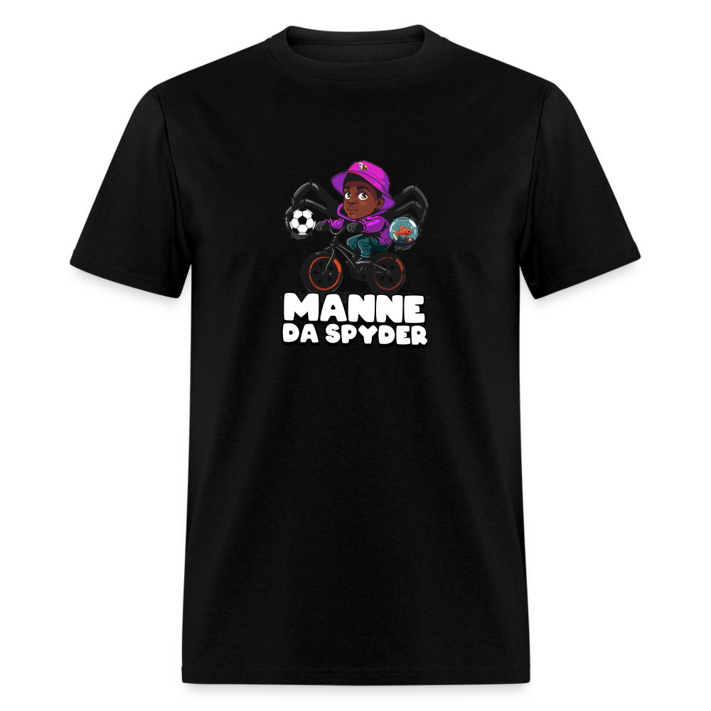 Manne Da Spyder Unisex Classic T-Shirt - black