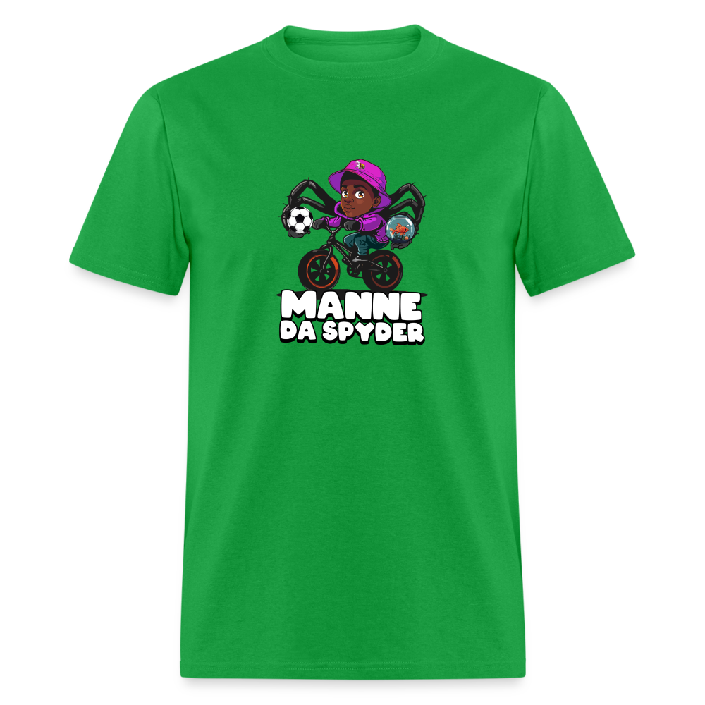 Manne Da Spyder Unisex Classic T-Shirt - bright green