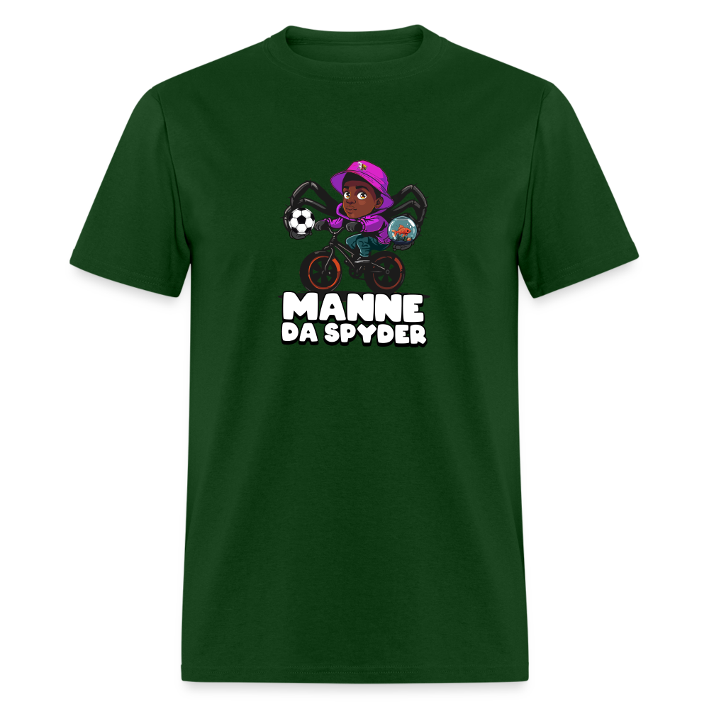 Manne Da Spyder Unisex Classic T-Shirt - forest green