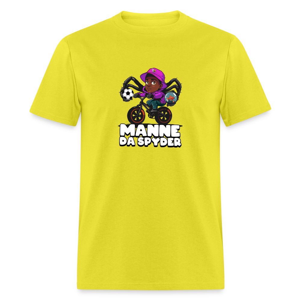 Manne Da Spyder Unisex Classic T-Shirt - yellow