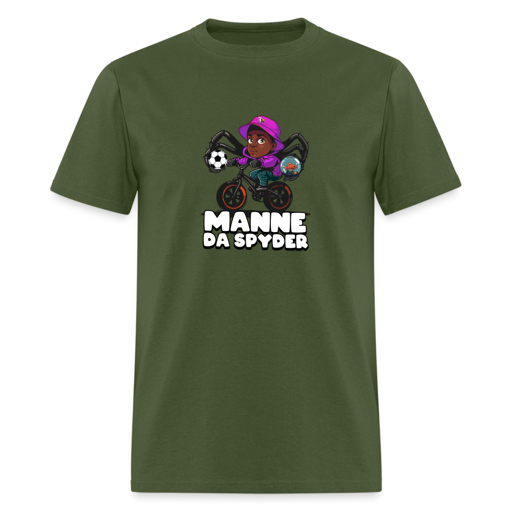 Manne Da Spyder Unisex Classic T-Shirt - military green