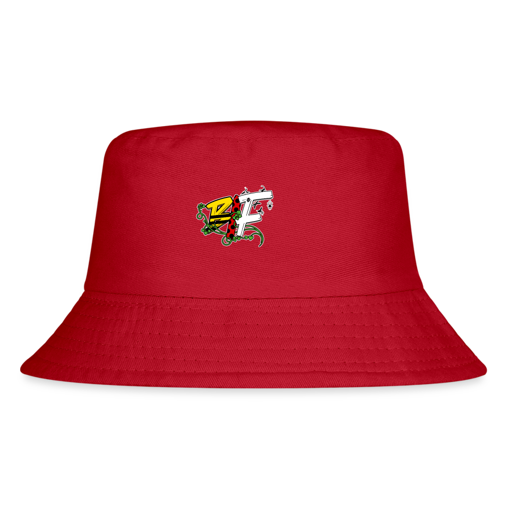 Kid's Bucket Hat - red