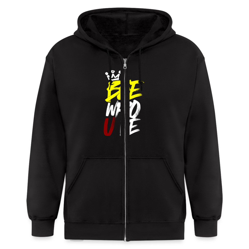 Men's Zip Hoodie - black